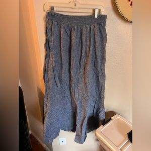 Denim looking skirt, soft material